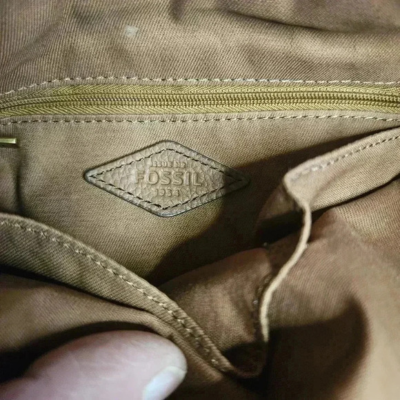 Fossil patchwork  mini‎ shopper purse - Picture 3 of 7